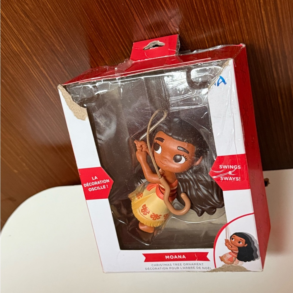Moana Character Christmas Tree Ornament - swings and sways